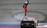 Bowman, No. 88 team celebrates commanding Fontana win