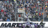 Cue the confetti! Check out Bowman's Martinsville celebration