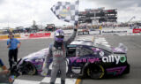 Bowman's win celebration at Pocono in photos