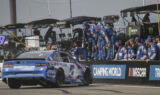 Check out Larson's momentous Watkins Glen celebration!