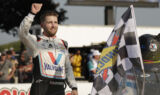 See the scenes from Byron's first road course win