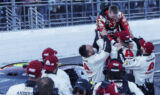 Scenes from Byron's victory at Martinsville