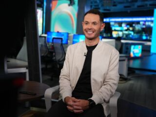 See highlights as Kyle Larson, NASCAR Cup Series championship trophy tour New York City | Images