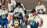 No. 9 team celebrates Watkins Glen win in style