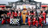 Bowman, No. 88 team celebrates commanding Fontana win