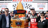 Bowman, No. 88 team celebrates commanding Fontana win