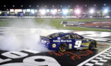 Go inside Elliott's celebration after commanding Charlotte win