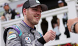 Bowman's win celebration at Pocono in photos