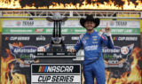 Championship 4 bound: Look as Larson celebrates epic Texas win