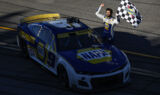 See Elliott, No. 9 team celebrate Talladega victory