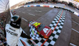 Scenes from Byron's victory at Martinsville