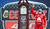 Scenes from Byron's victory at Martinsville