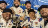 Larson wins Kansas in photo finish