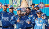 Photos: Inside Larson's victory celebration at Fontana