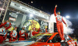 Look! Larson celebrates big win at Bristol