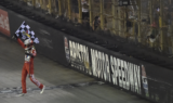 Look! Larson celebrates big win at Bristol